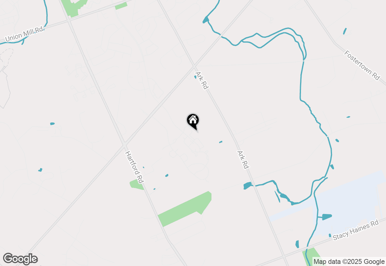 Map of 807 Harwood Court, Mount Laurel, NJ 08054