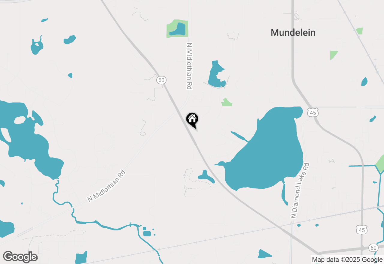 Map of 19738 W Martin Drive, Mundelein, IL 60060