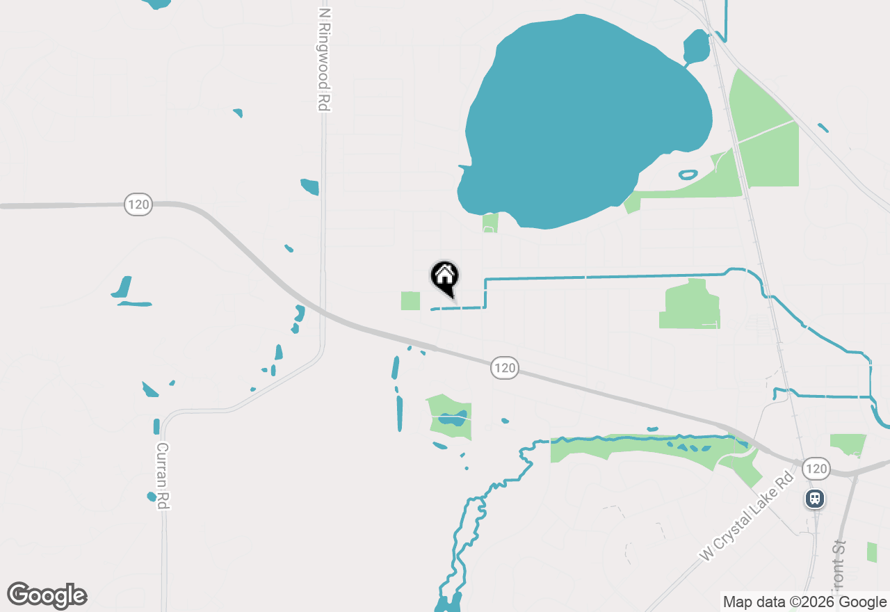 Map of 1716 Parklane Avenue, Mchenry, IL 60050