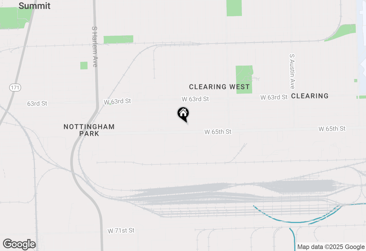 Map of 6659 W 64th Place #305, Chicago, IL 60638