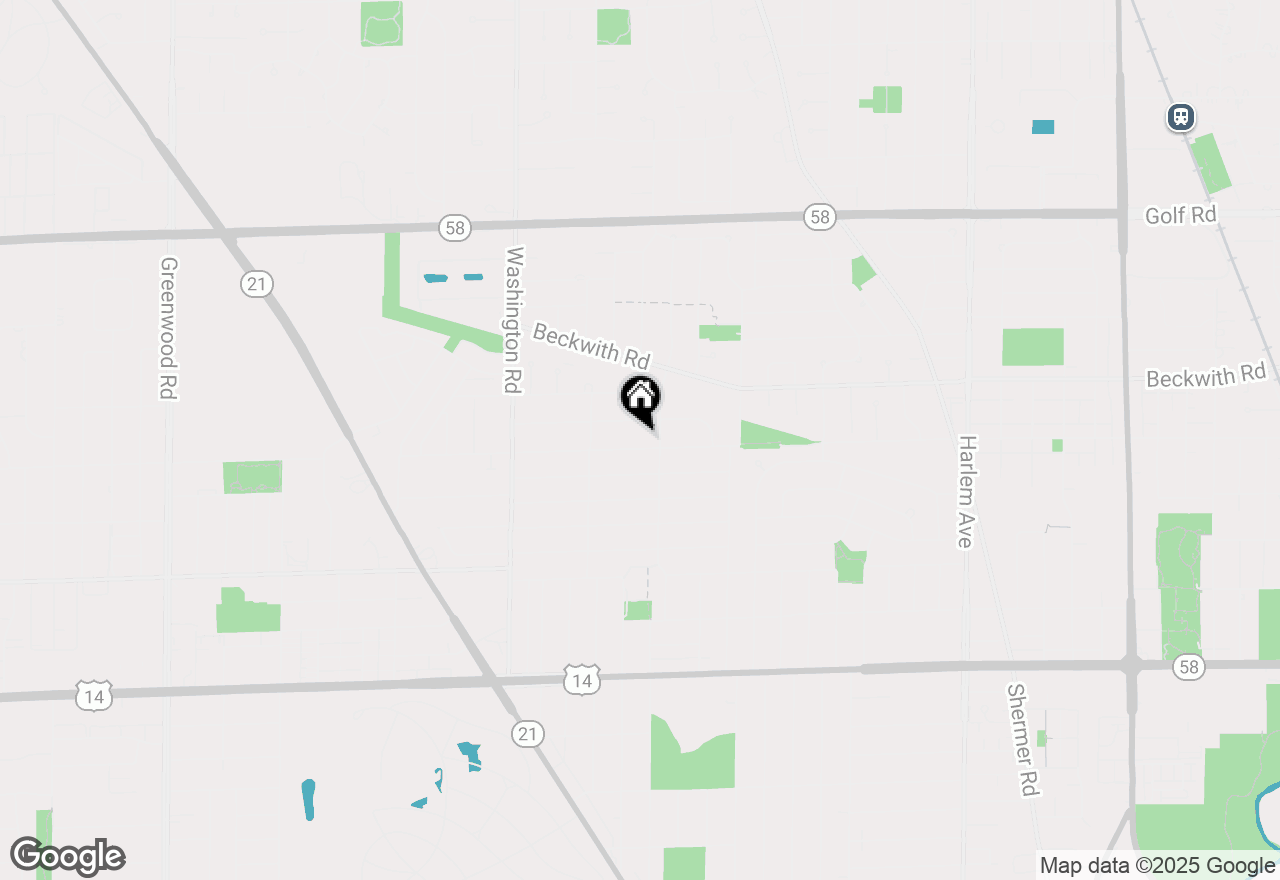 Map of 7736 Church Street, Morton Grove, IL 60053