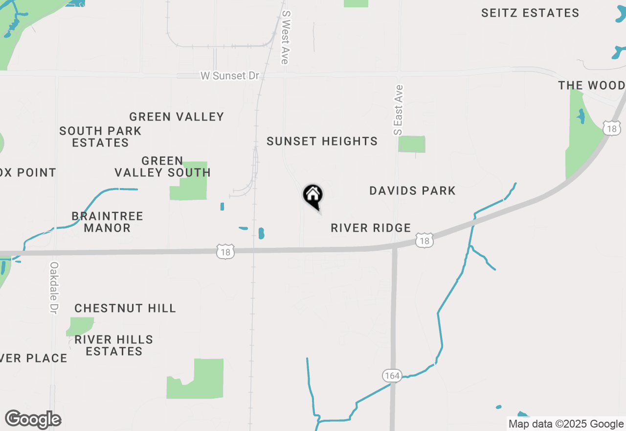 Map of 2016 Madera St #2018, Waukesha, WI 53189