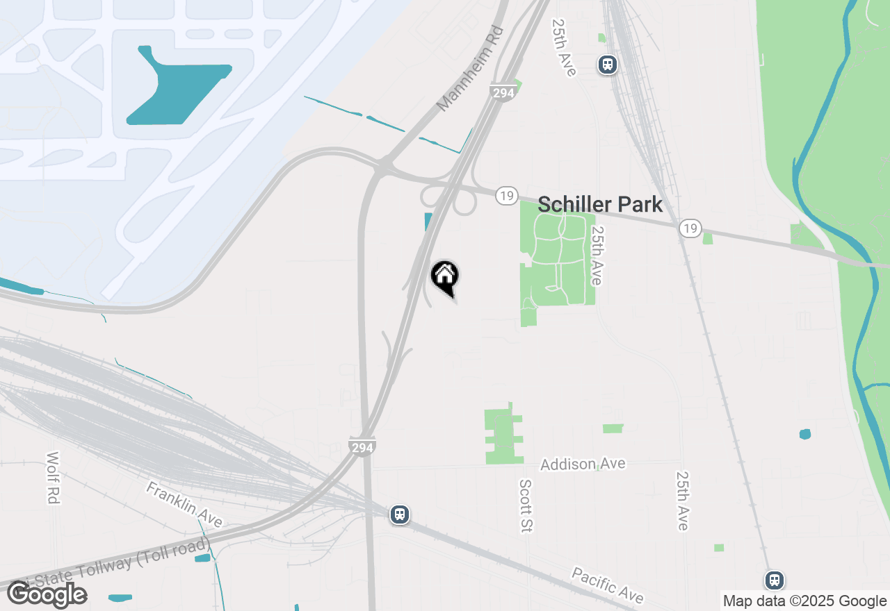 Map of 4001 N Denley Avenue, Schiller Park, IL 60176