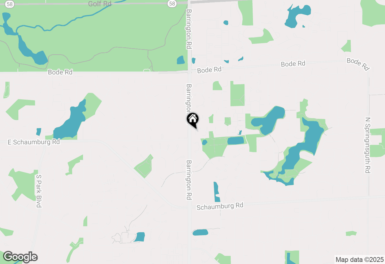 Map of 4 Southbury Court, Streamwood, IL 60107