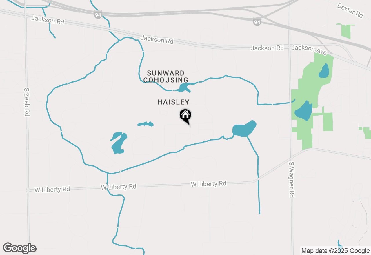 Map of 4321 Sparrow Street, Ann Arbor, MI 48103