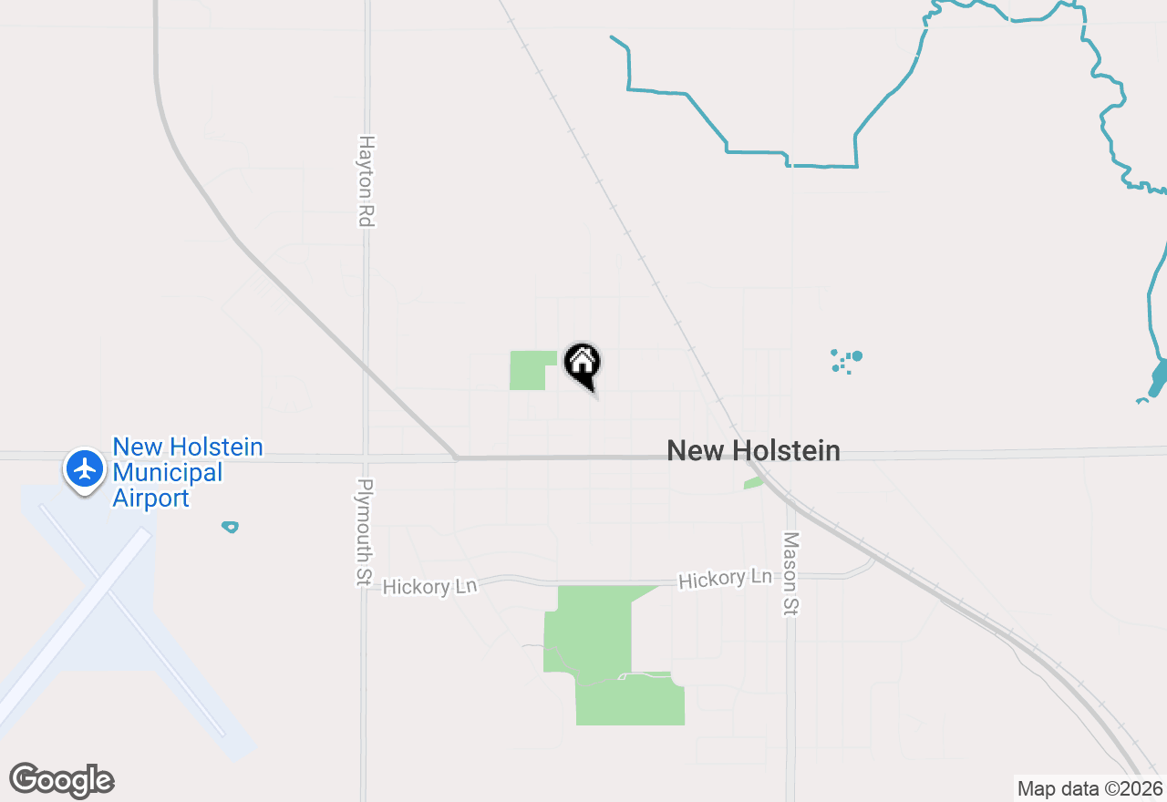 Map of 2113 Monroe St, New Holstein, WI 53061