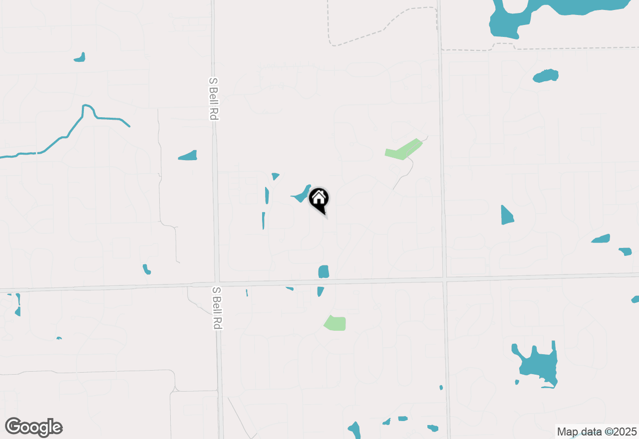 Map of 14072 Churchill Drive, Homer Glen, IL 60491