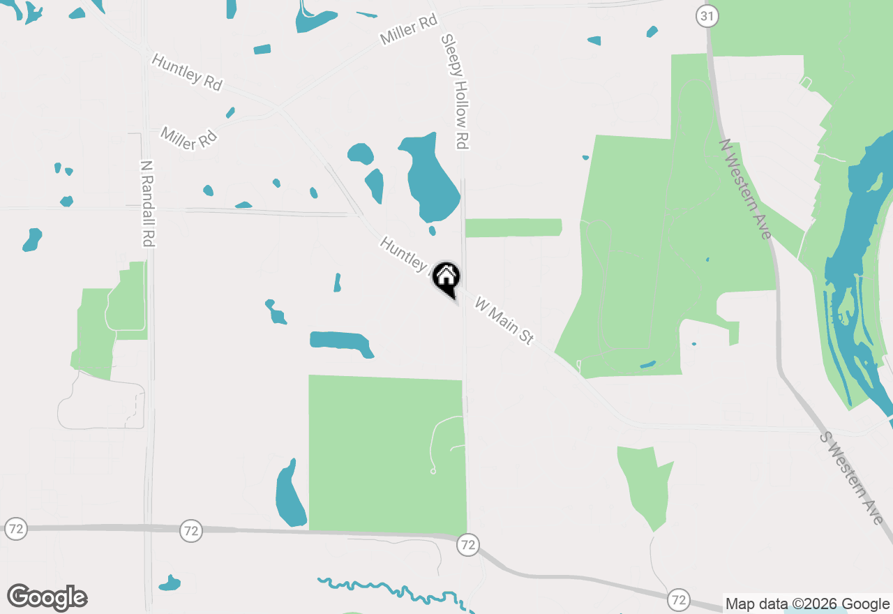 Map of 1403 Karen Drive, West Dundee, IL 60118