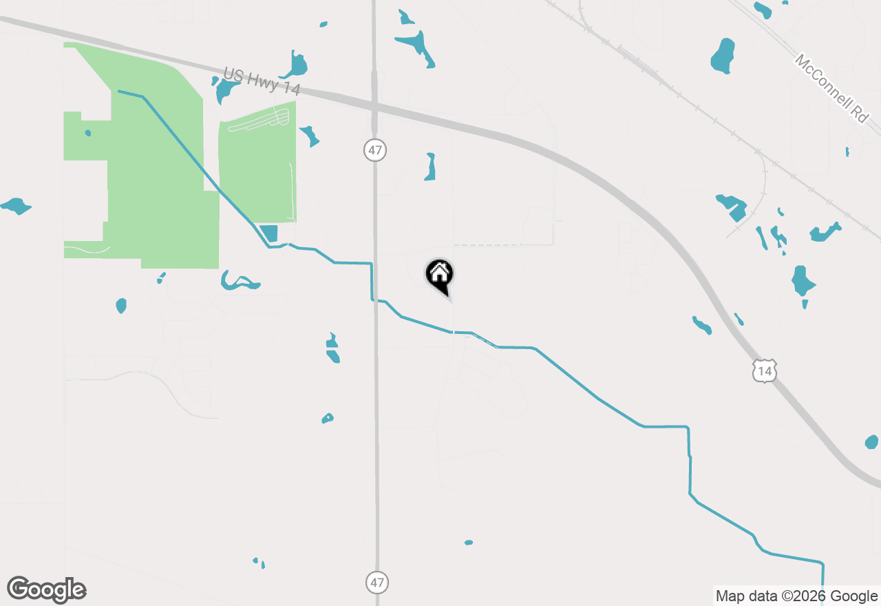 Map of 2440 Bridgewater Drive #2440, Woodstock, IL 60098