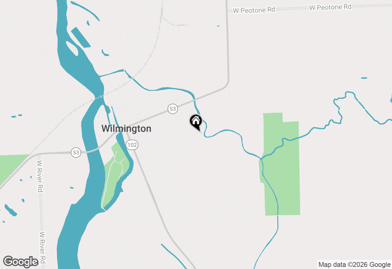 Map of 0 Turner Lane, Wilmington, IL 60481