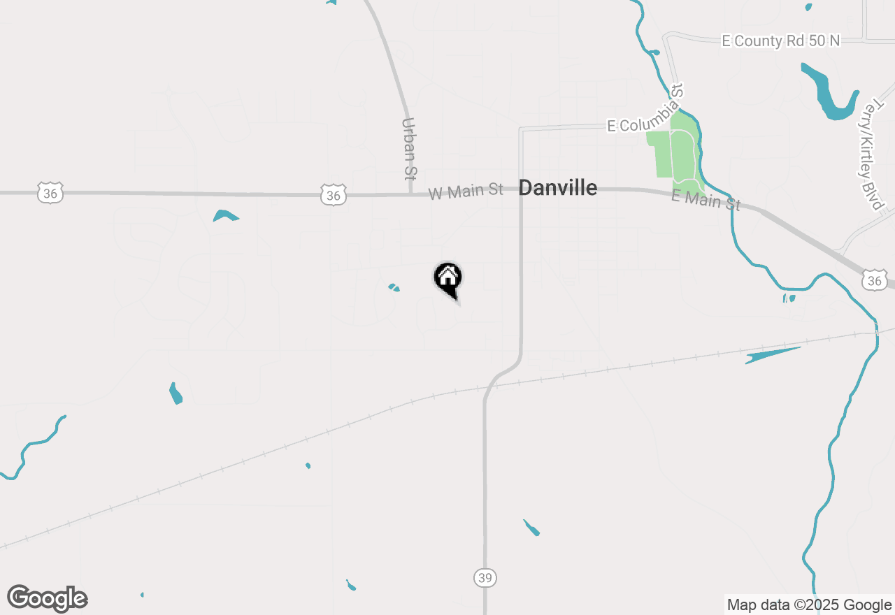 Map of 762 Courtney Circle, Danville, IN 46122