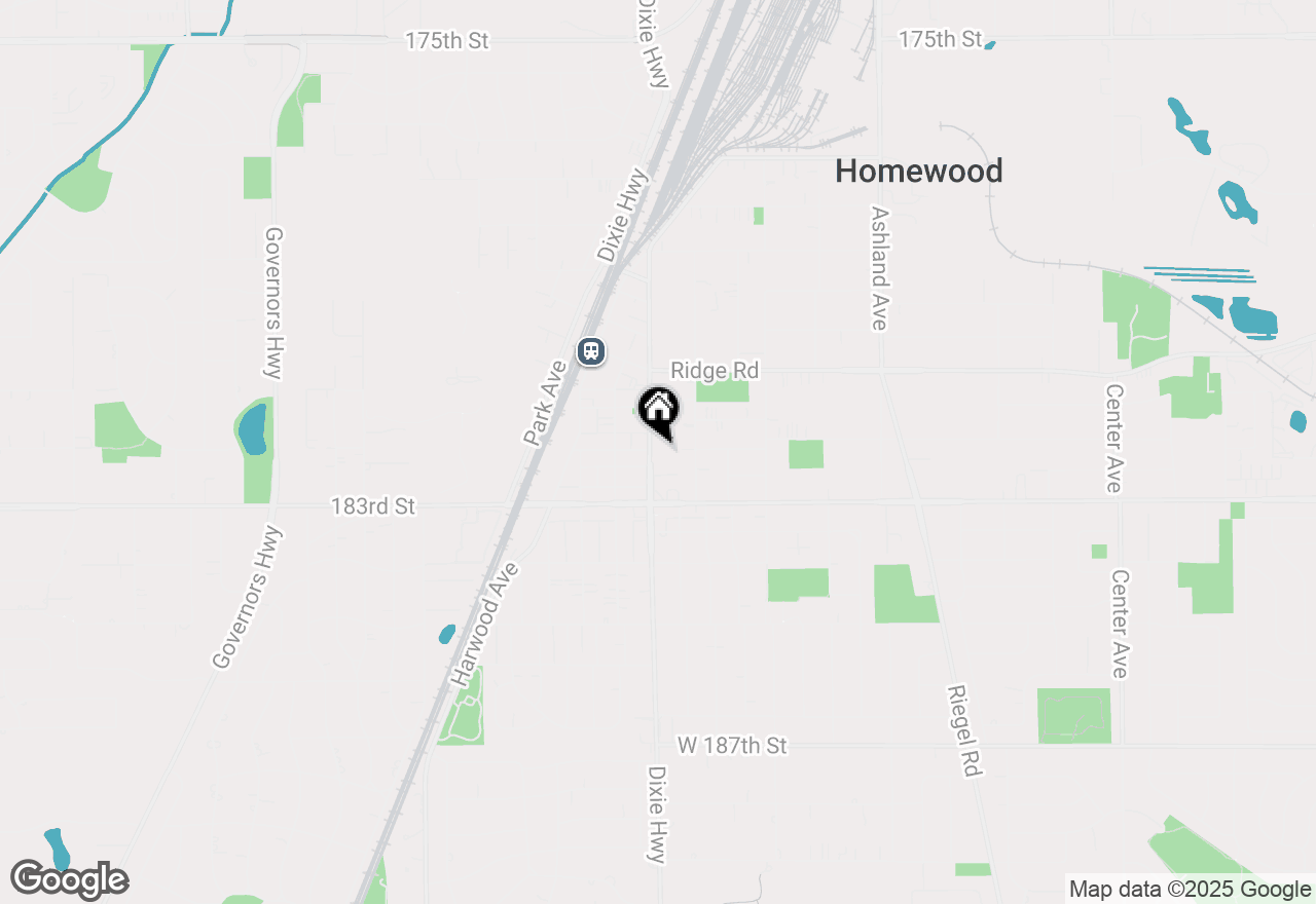 Map of 18211 Dixie Highway, Homewood, IL 60430