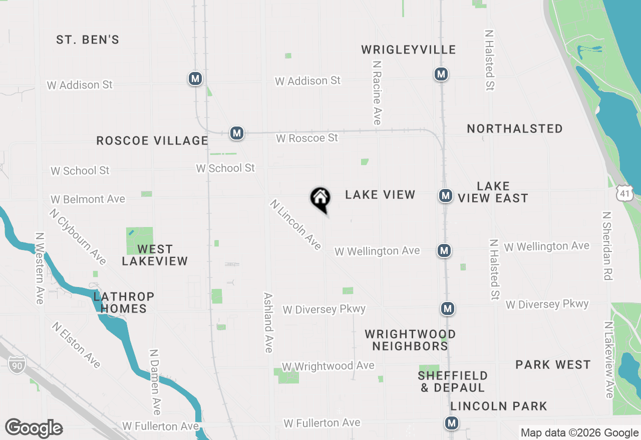 Map of 3104 N Southport Avenue, Chicago, IL 60657