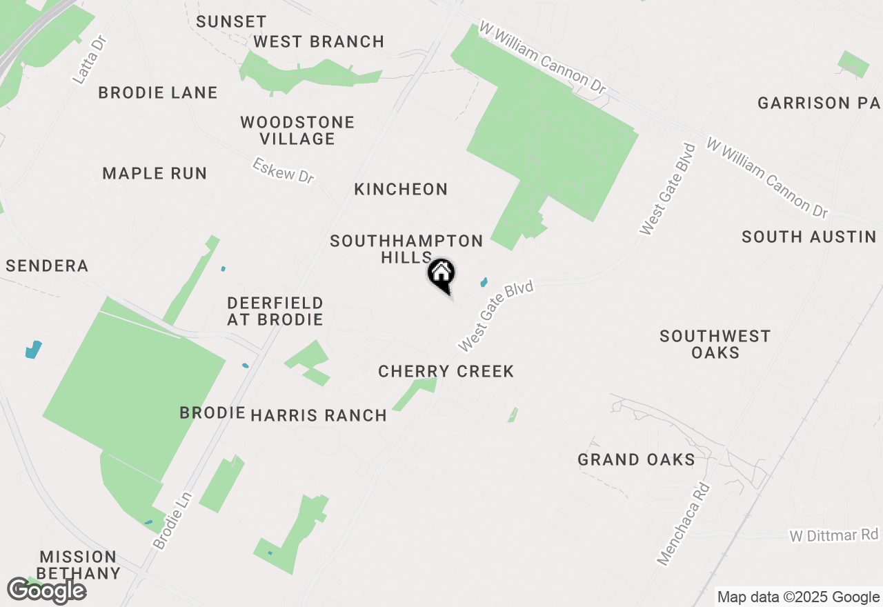 Map of 3207 Oak Aly, Austin, TX 78745