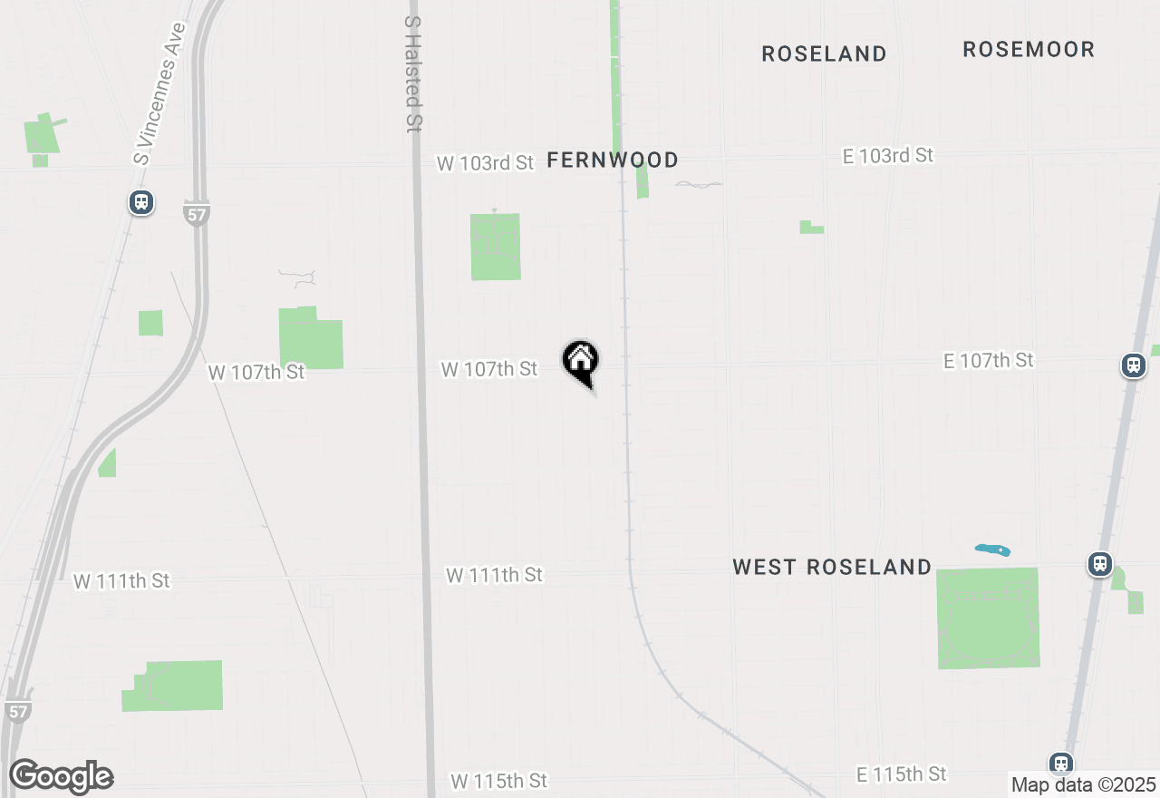 Map of 10737 S Normal Avenue, Chicago, IL 60628