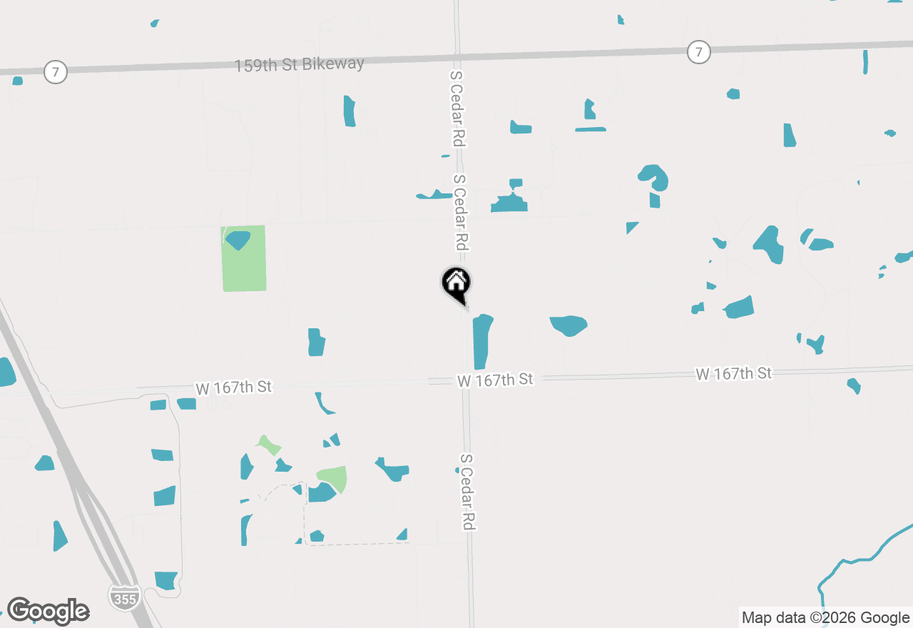Map of 16501 S Nottingham Court, Lockport, IL 60441