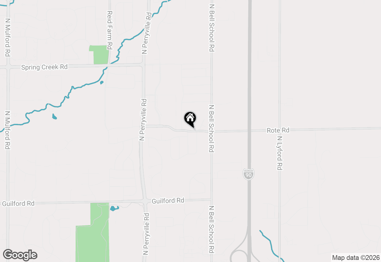 Map of 1695 Divine Drive, Rockford, IL 61107