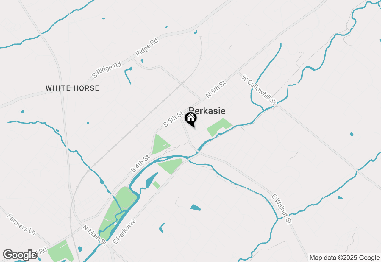 Map of 135 S 3rd Street, Perkasie, PA 18944