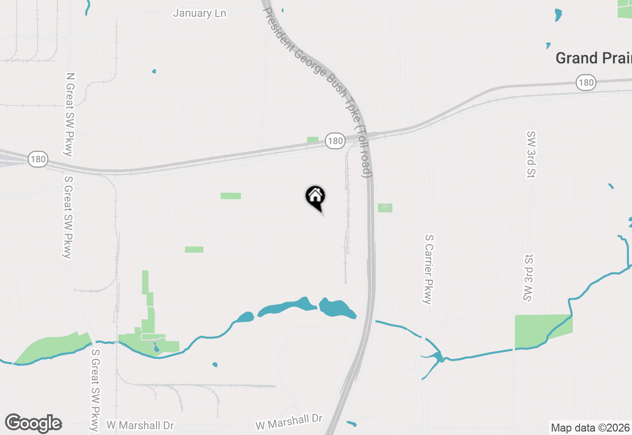 Map of 603 Sw 15th Street, Grand Prairie, TX 75051