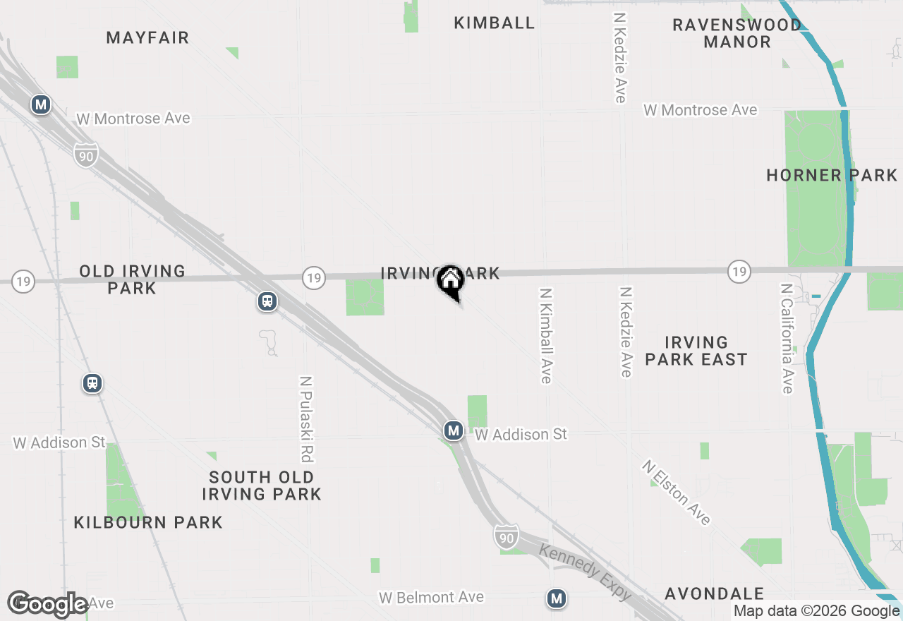 Map of 3903 N Monticello Avenue, Chicago, IL 60618