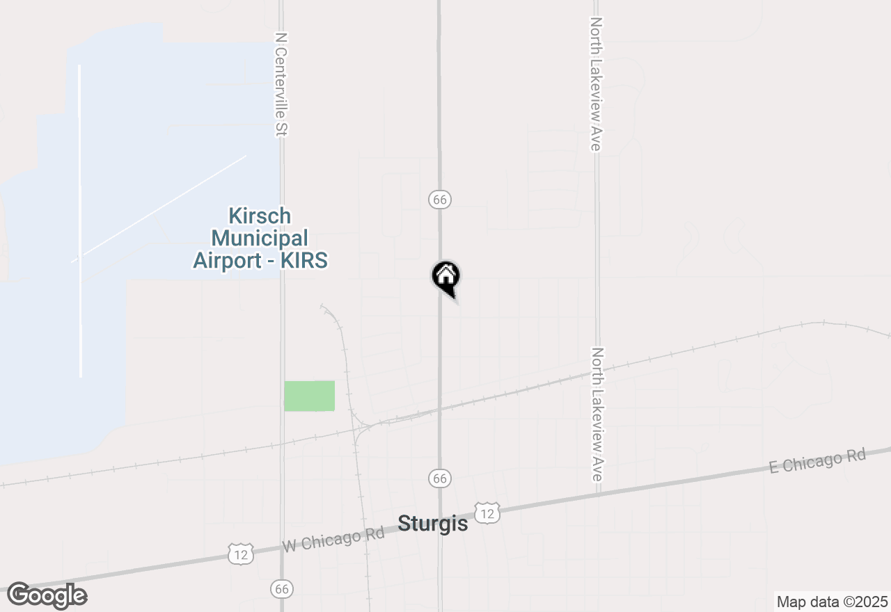 Map of 805 N Nottawa Street, Sturgis, MI 49091