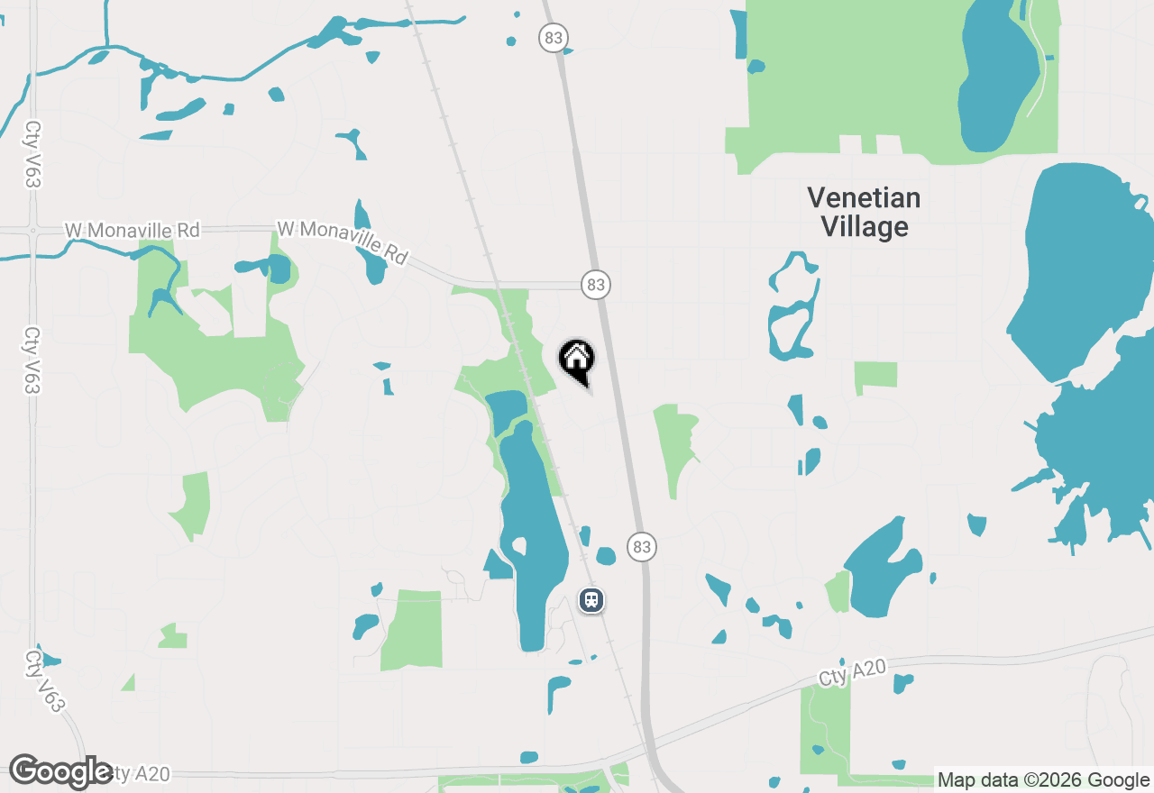 Map of 675 E Princeton Court, Round Lake Beach, IL 60073