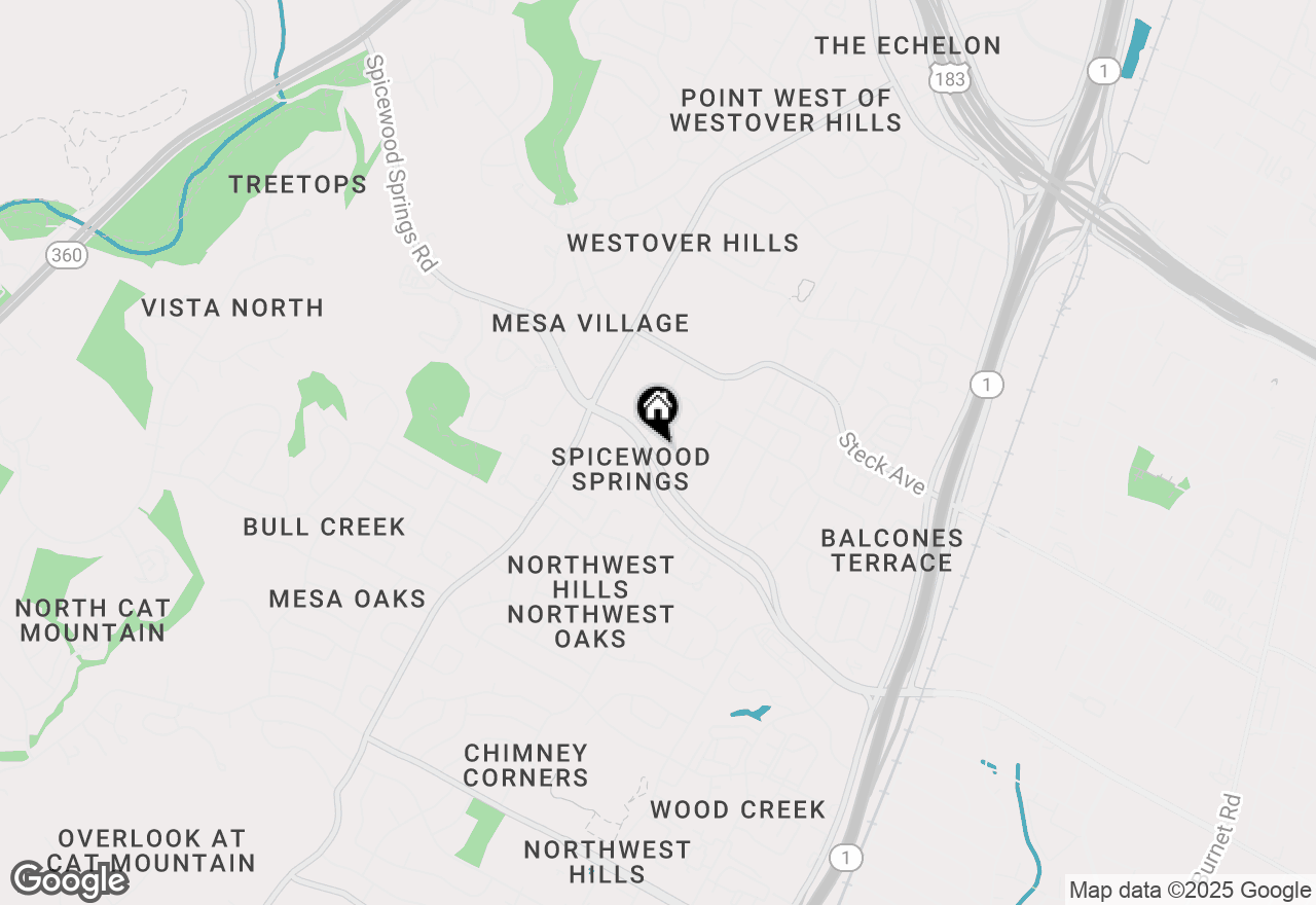 Map of 4108 Bayberry Dr, Austin, TX 78759