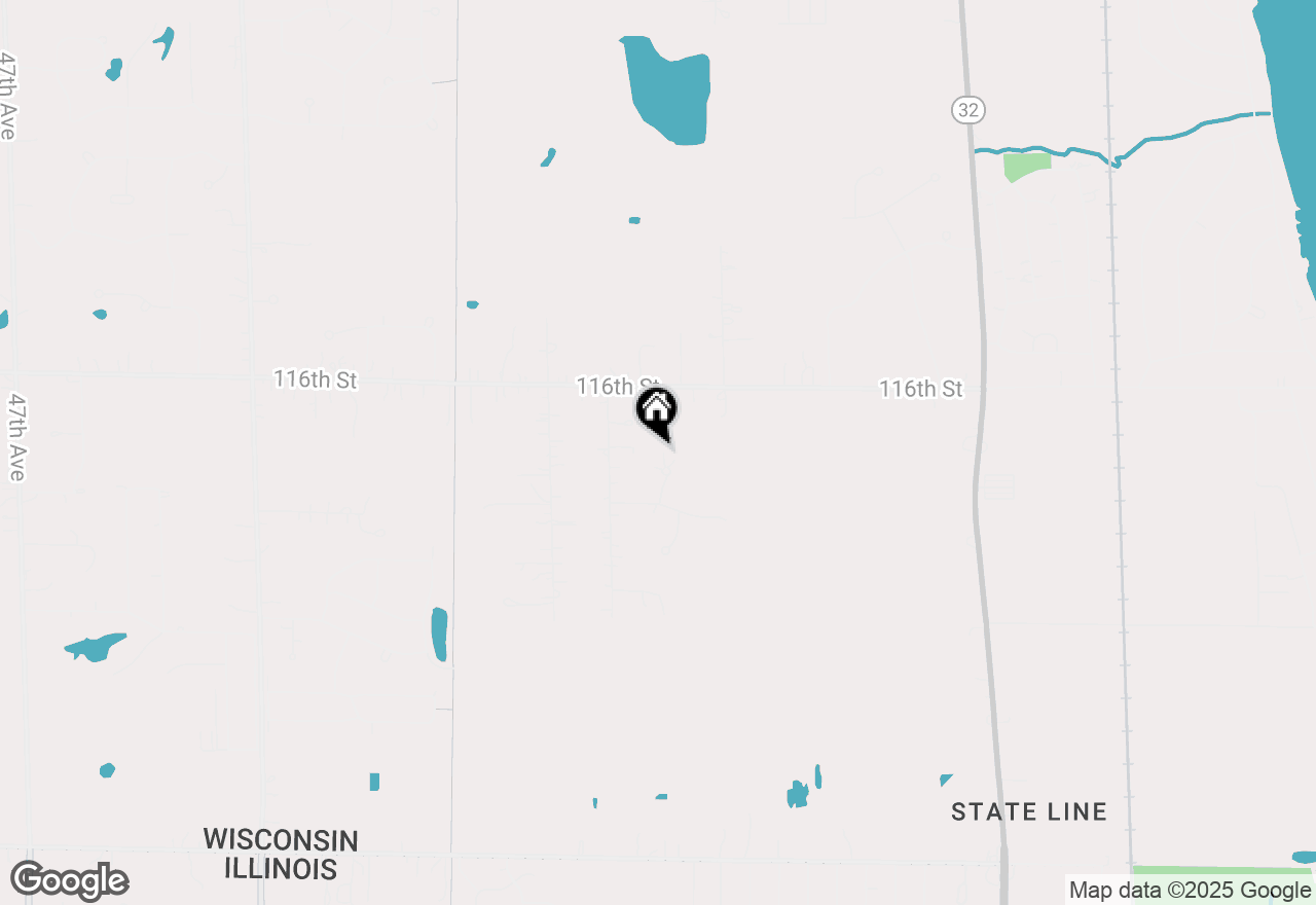 Map of 11810 25th Ct, Pleasant Prairie, WI 53158