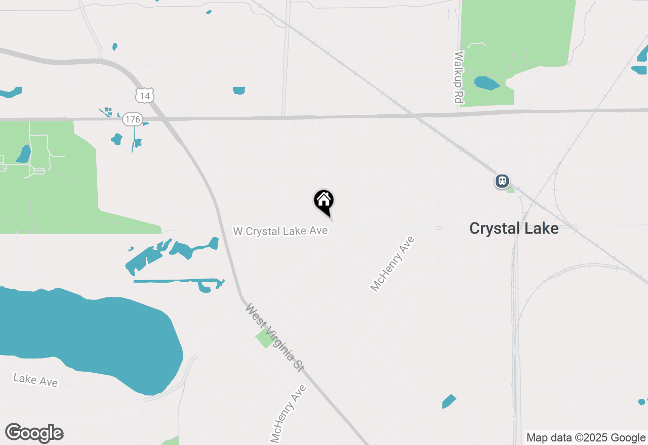 Map of 14 Lincoln Parkway #2, Crystal Lake, IL 60014