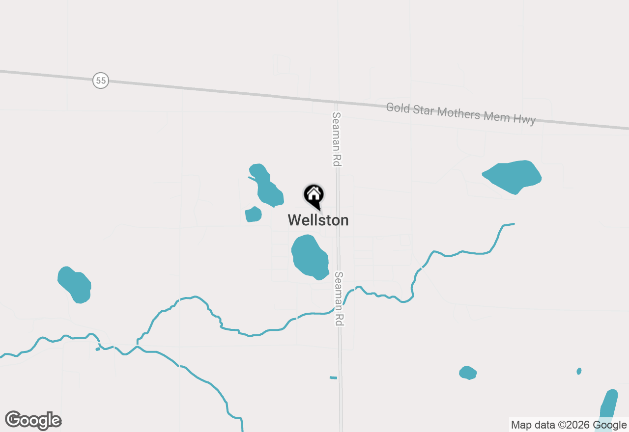 Map of 17068 7th Street, Wellston, MI 49689