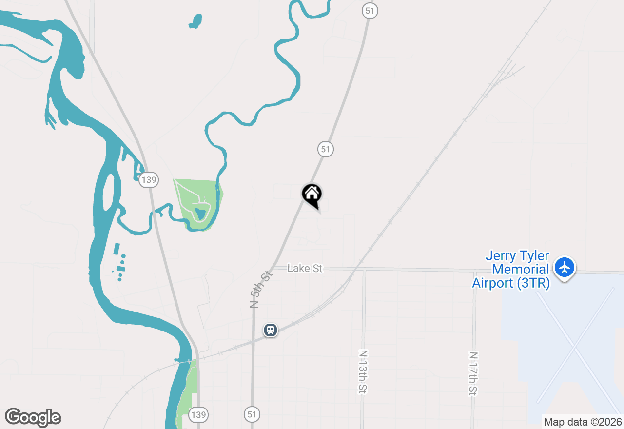Map of 833 Burns Street, Niles, MI 49120