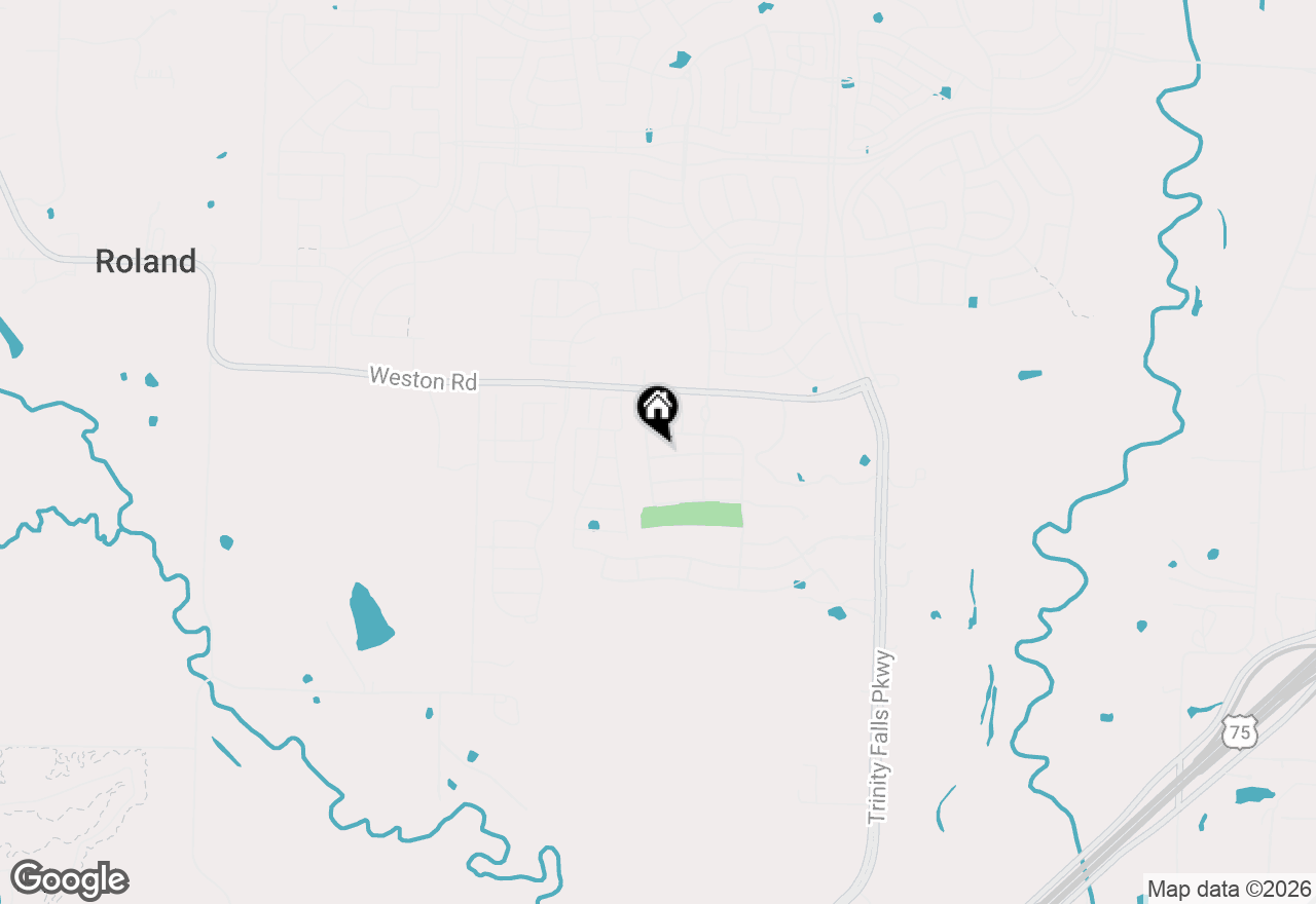 Map of 1318 Mahogany, Mckinney, TX 75071