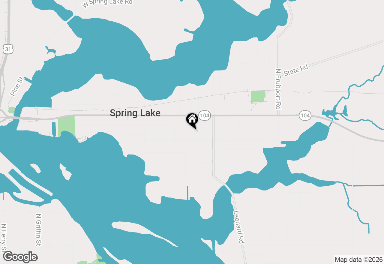 Map of 211 Williams Street, Spring Lake, MI 49456