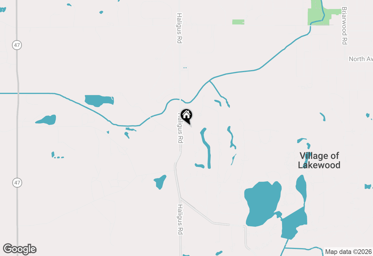 Map of 7106 Marsh Drive, Lakewood, IL 60014