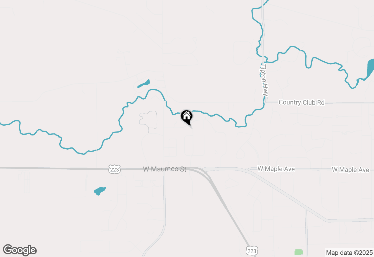 Map of 4419 Evergreen Drive, Adrian, MI 49221