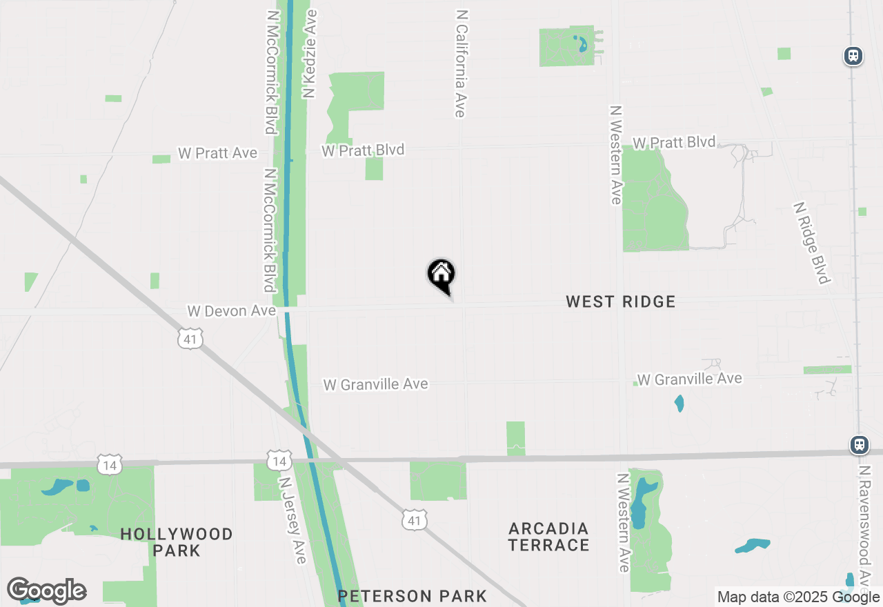 Map of 2832 W Devon Avenue, Chicago, IL 60659