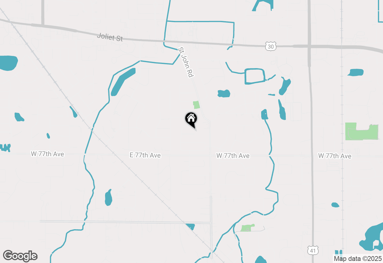 Map of 1506 Cynthia Court, Schererville, IN 46375