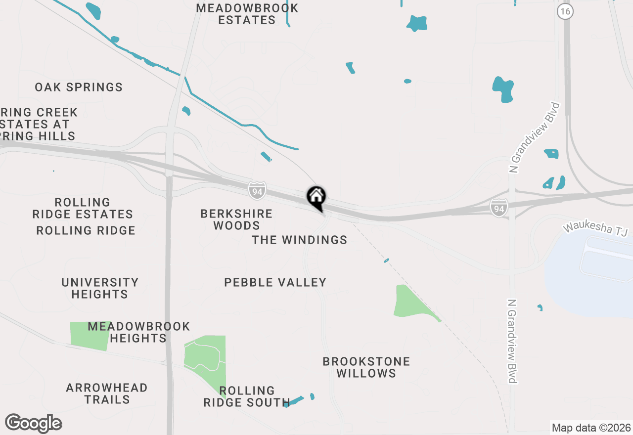 Map of 2912 N University Dr #204, Waukesha, WI 53188
