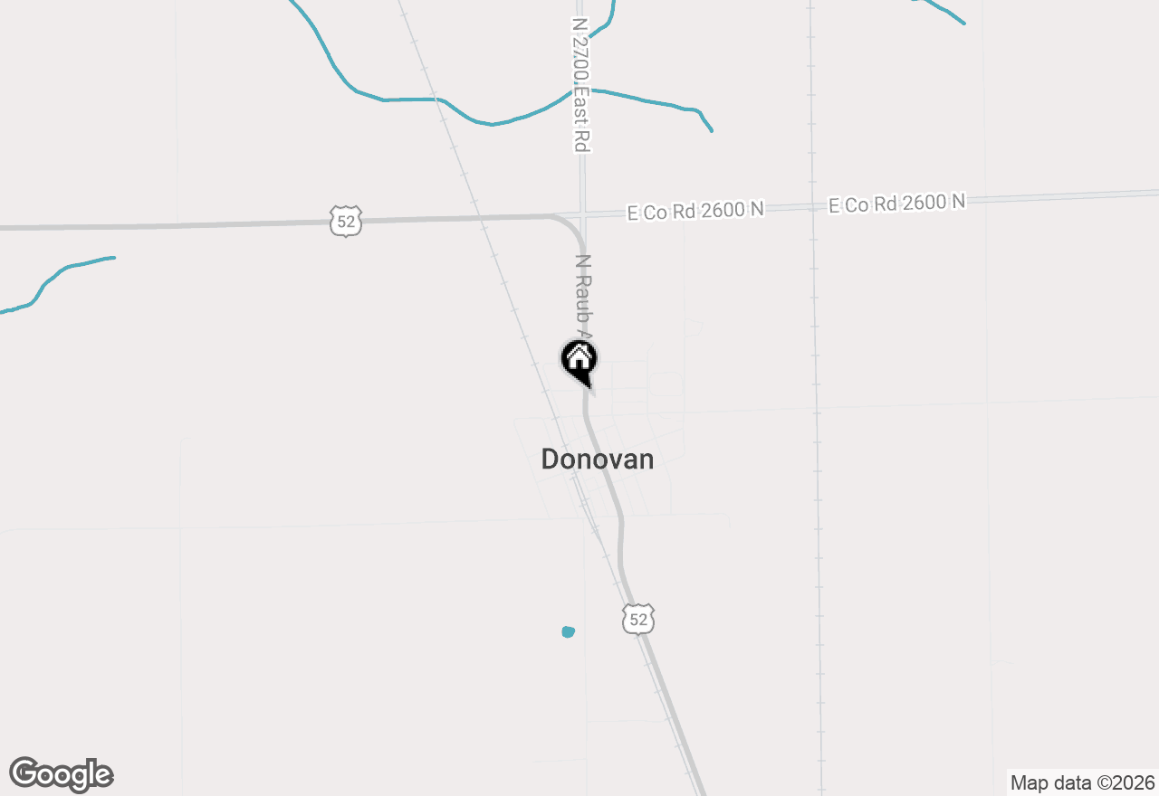 Map of 509 N Raub Avenue, Donovan, IL 60931