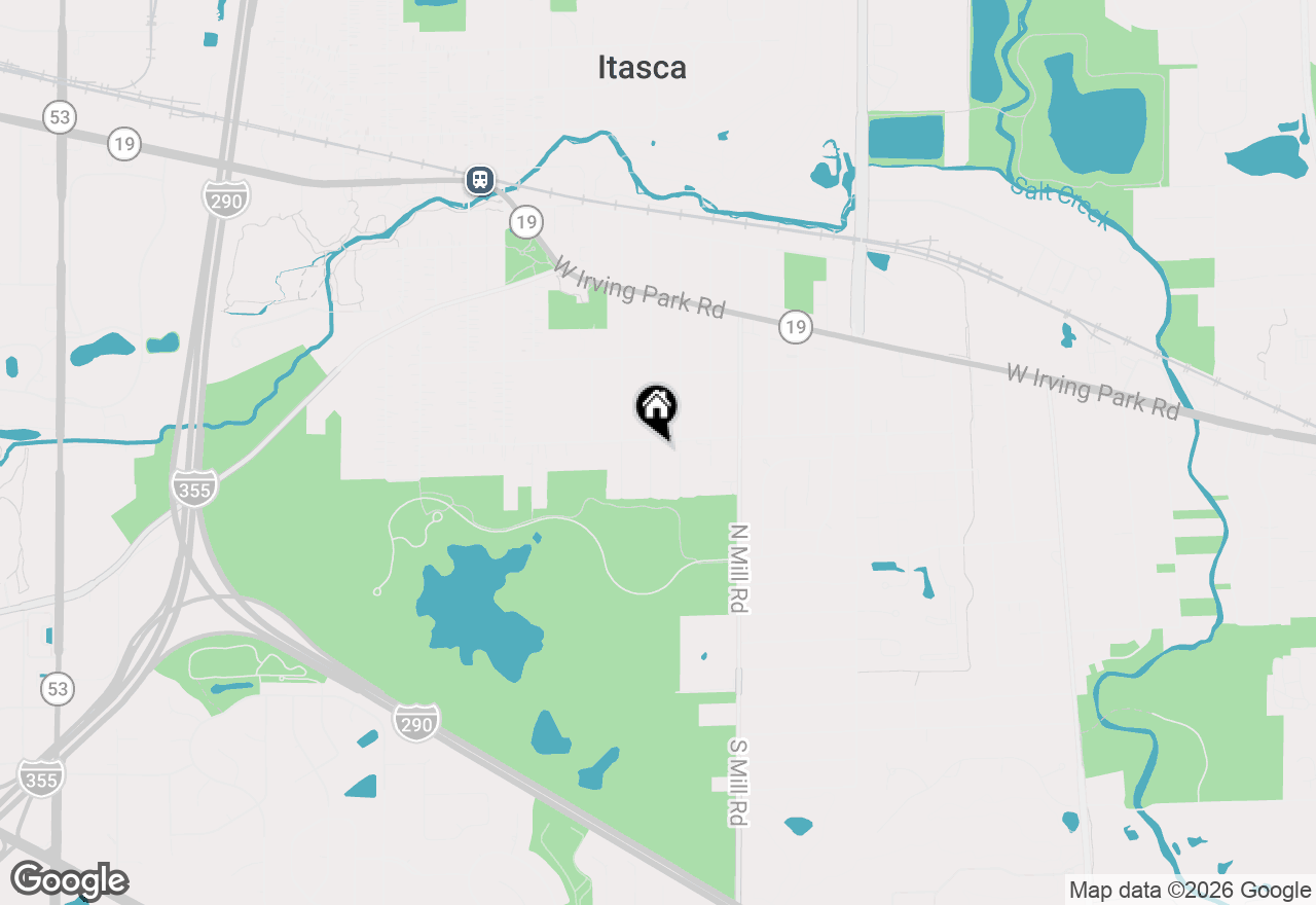 Map of 507 S Princeton Avenue, Itasca, IL 60143