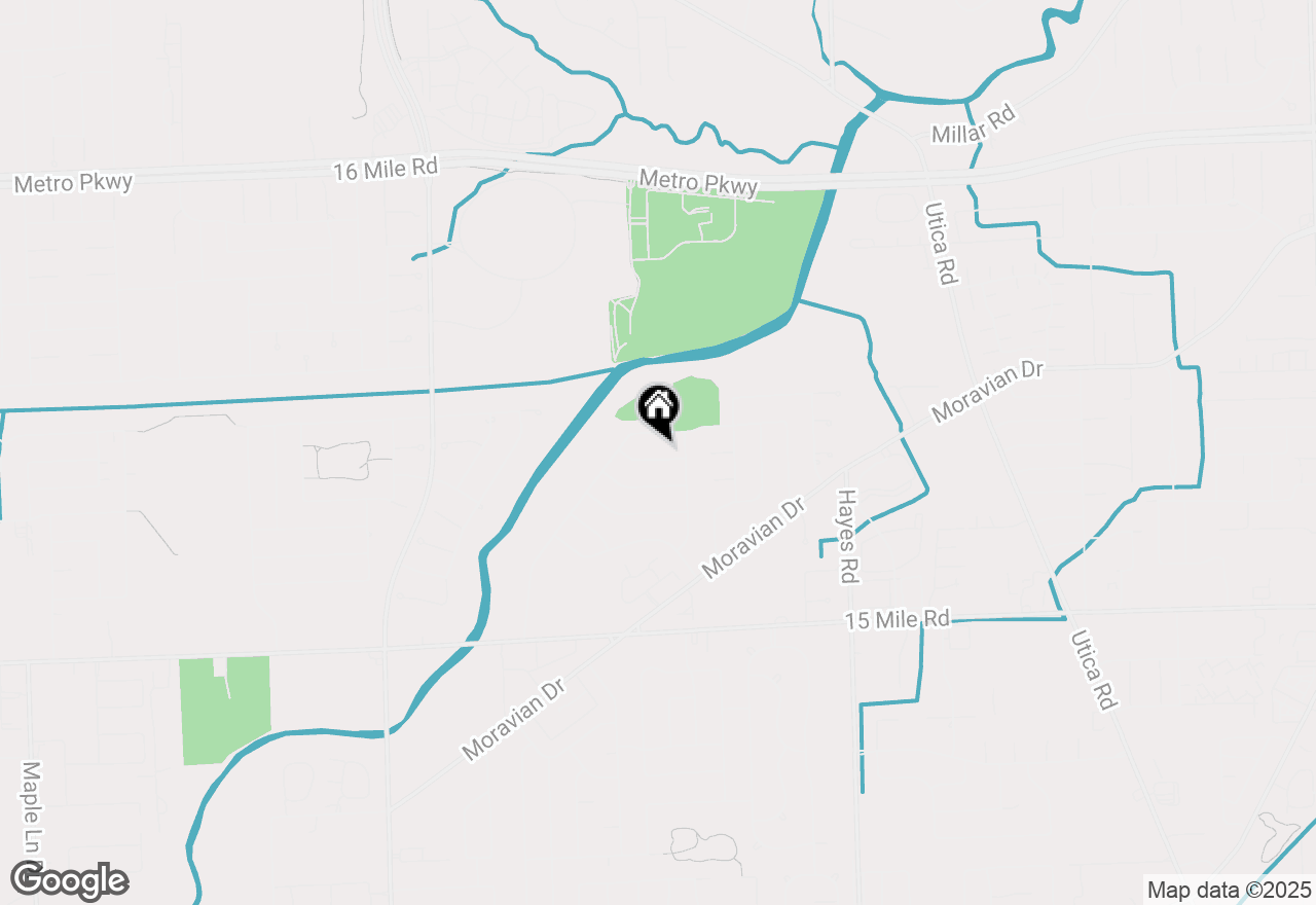 Map of 14599 Joanise Drive, Sterling Heights, MI 48312