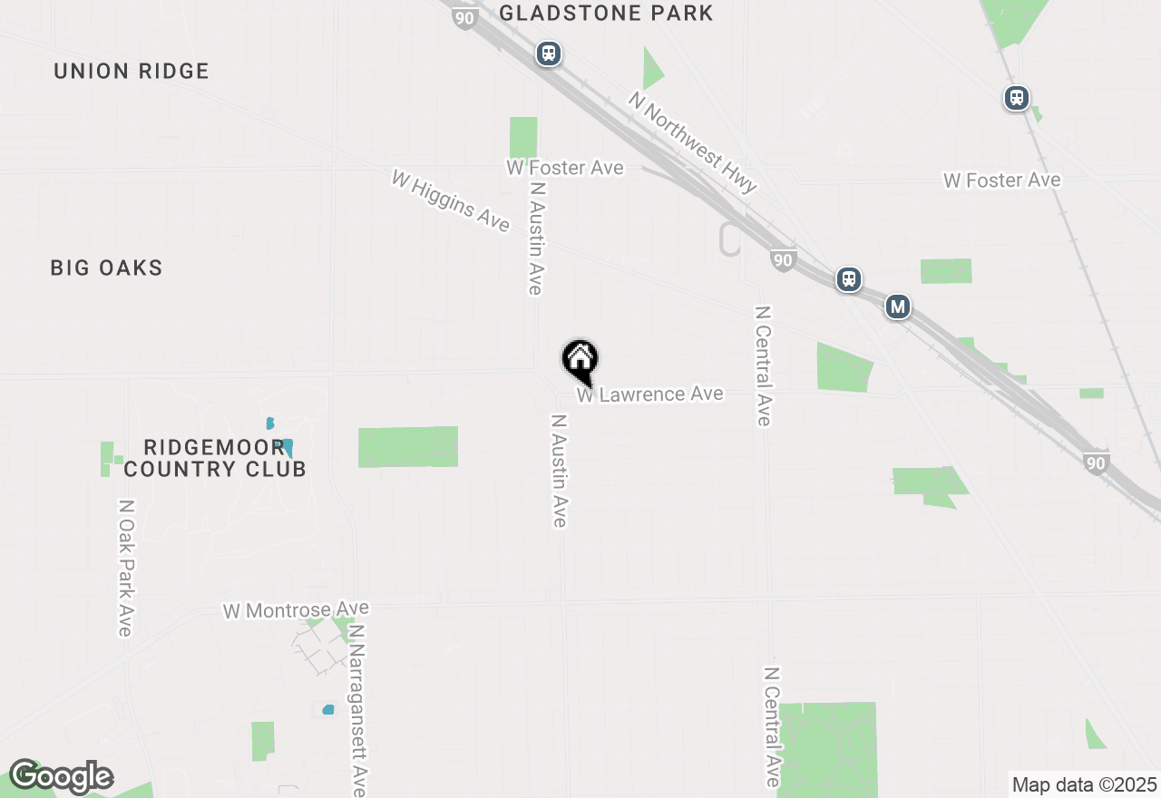 Map of 5933 W Lawrence Avenue, Chicago, IL 60630