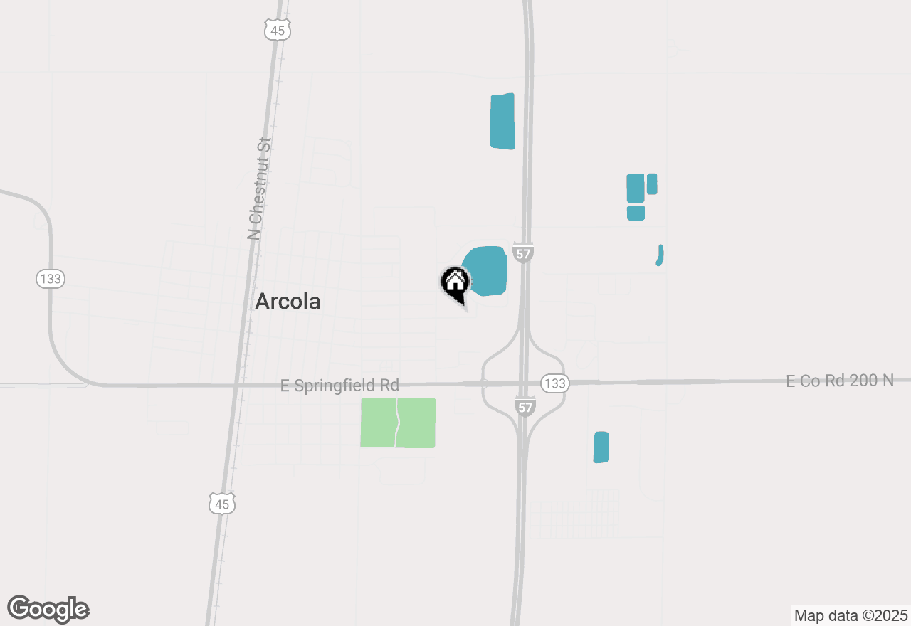 Map of 617 E Main Street, Arcola, IL 61910