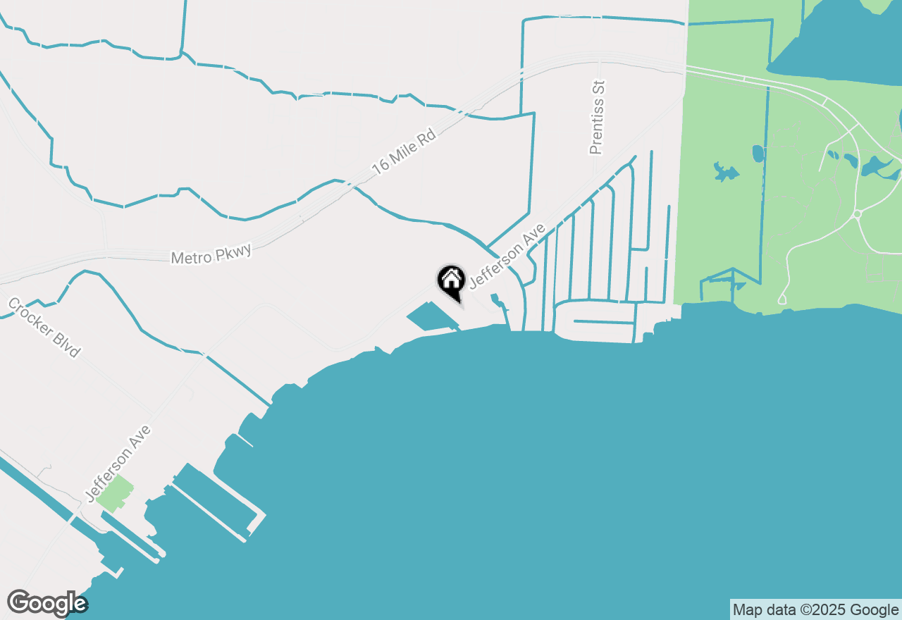 Map of 37524 Jefferson Avenue #301, Harrison Township, MI 48045