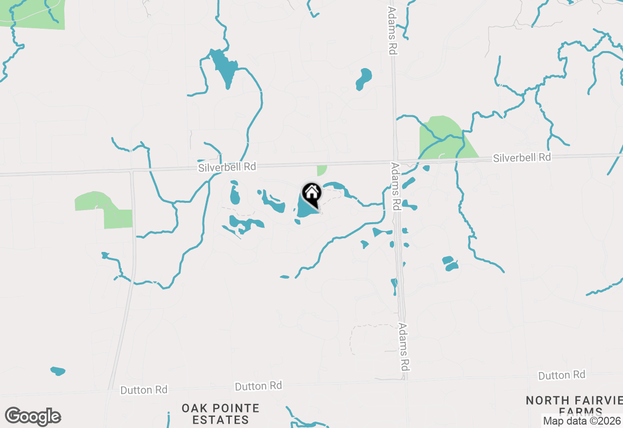Map of 3645 Oakmonte Boulevard, Rochester, MI 48306