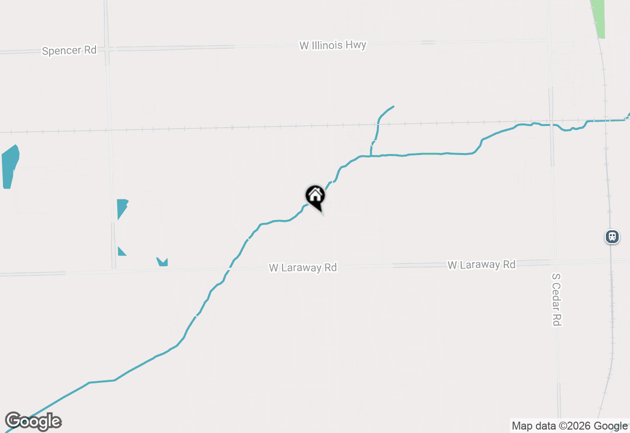Map of 1023 Shagbark Court #2F, New Lenox, IL 60451
