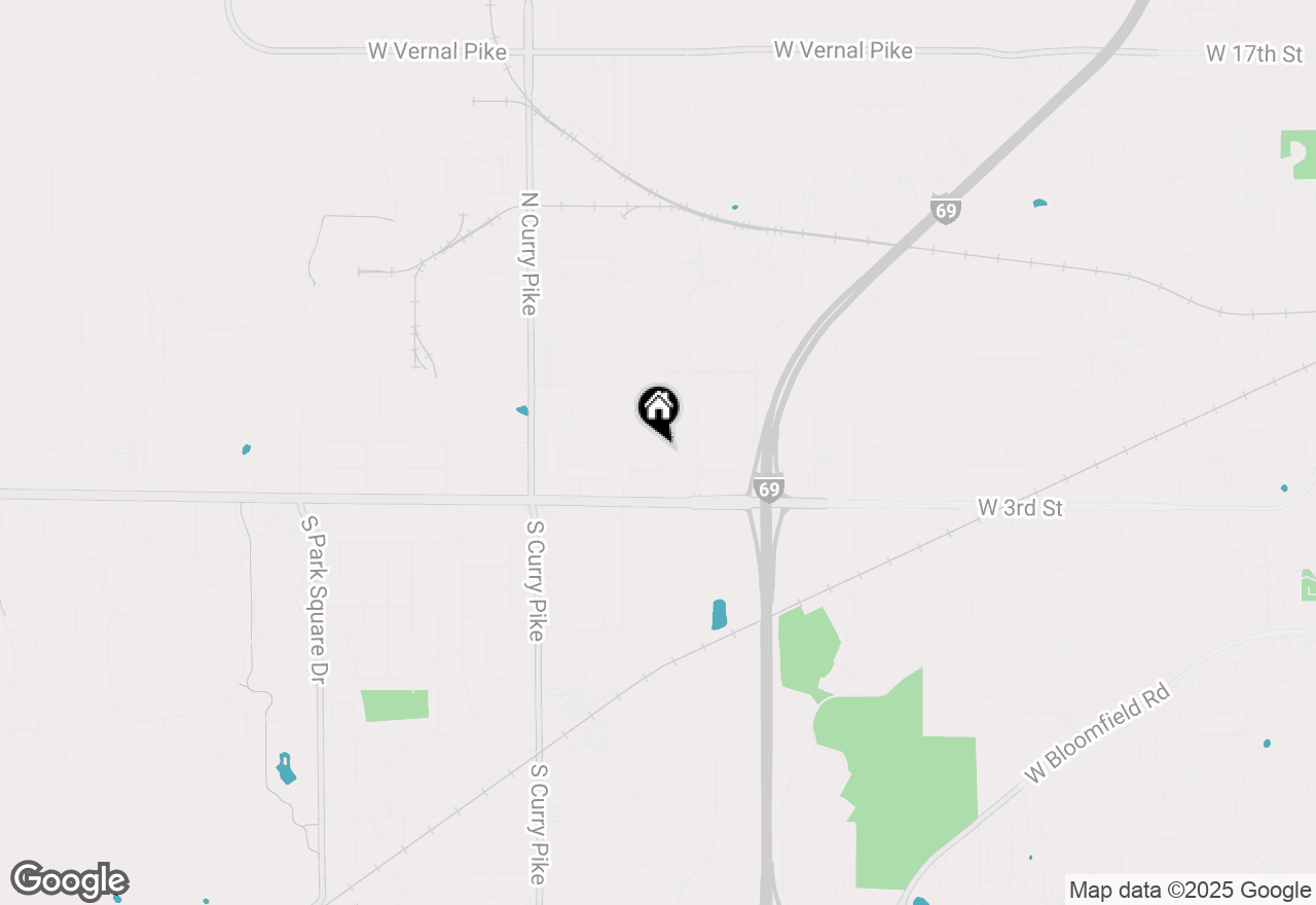 Map of 3470 W 3rd Street, Bloomington, IN 47404