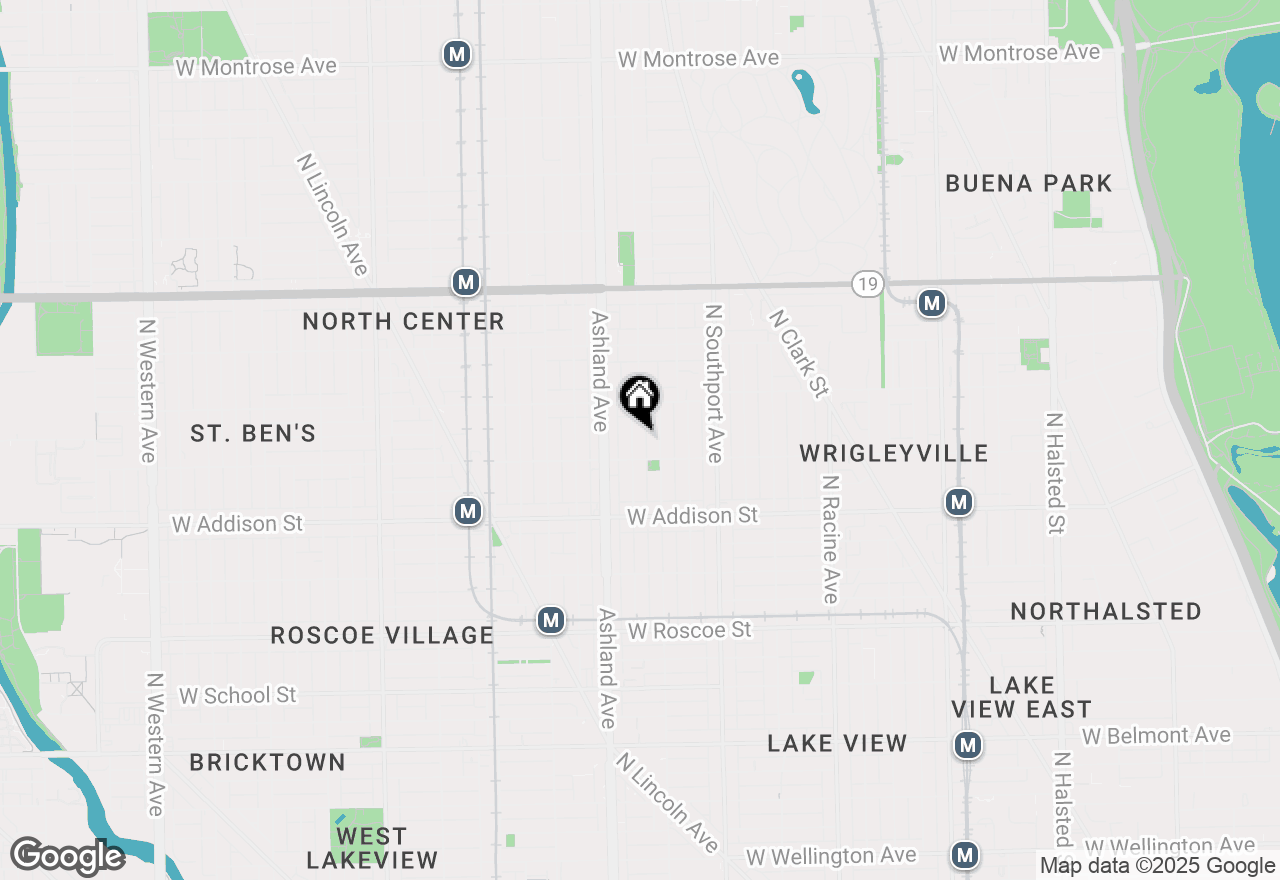 Map of 3719 N Bosworth Avenue, Chicago, IL 60613
