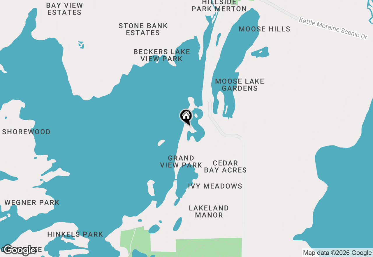 Map of W334N5995 Road M, Nashotah, WI 53058
