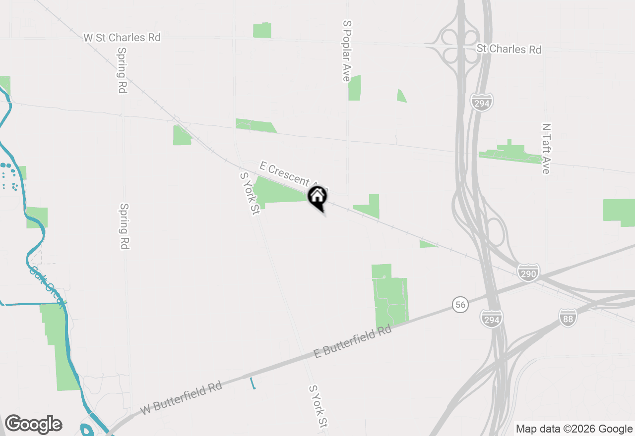 Map of 253 E Wilson Street, Elmhurst, IL 60126
